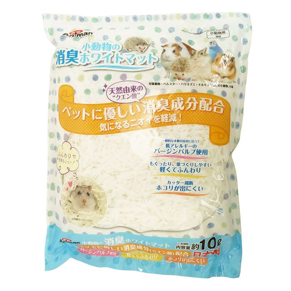 Toiletry - ドギーマン 4976555247442 小動物の消臭ホワイトマット 10L