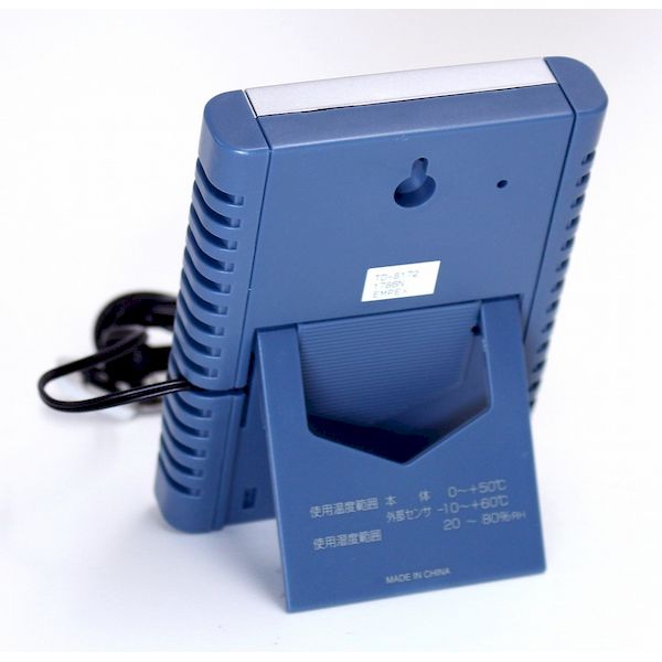 測定器・工具のイーデンキの(LINEクーポン有)エンペックス気象計 TD-8172 デジコンフォII デジタル湿度計／内・外温度計 TD8172｜アングル3
