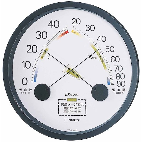 エンペックス気象計 TM-2332 エスパス温・湿度計 TM2332