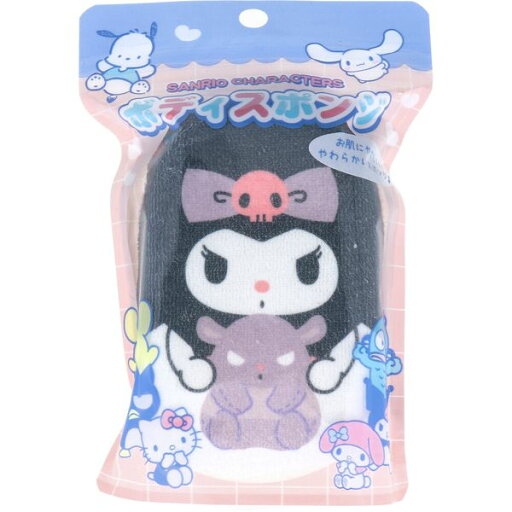4525636322921 サンリオキャラクターズ ボディスポンジ クロミ 1個入 【キャンセル不可】 4525636322921 サンリオキャラクターズ ボディスポンジ クロミ 1個入 【キャンセル不可】
