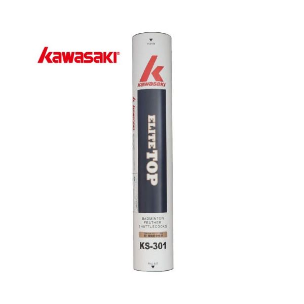 4589752423320 KAWASAKI ELITETOP バドミントンシャトル 10ダース 2番 27〜33℃ KS301