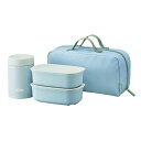 サーモス THERMOS JEA-801 SKY 真空断熱スープランチセット スカイブルー JEA801SKY