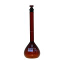 SIBATA 020070-200 メスフラスコ 茶 スーパーグレード 200mL 020070200