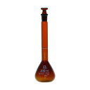 SIBATA 020070-25 メスフラスコ 茶 スーパーグレード 25mL 02007025