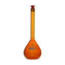 SIBATA 020070-500 メスフラスコ 茶 スーパーグレード 500mL 020070500
