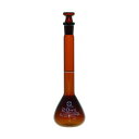 SIBATA 026100-20 メスフラスコ 茶 カスタムA 20mL 02610020