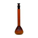 SIBATA 026100-25 メスフラスコ 茶 カスタムA 25mL 02610025