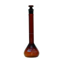 SIBATA 026100-50 メスフラスコ 茶 カスタムA 50mL 02610050