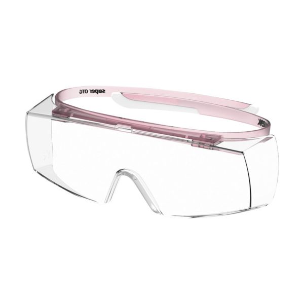 UVEX 9169412 一眼型保護メガネ ウベックス スーパー オーバーグラス ペールピンク