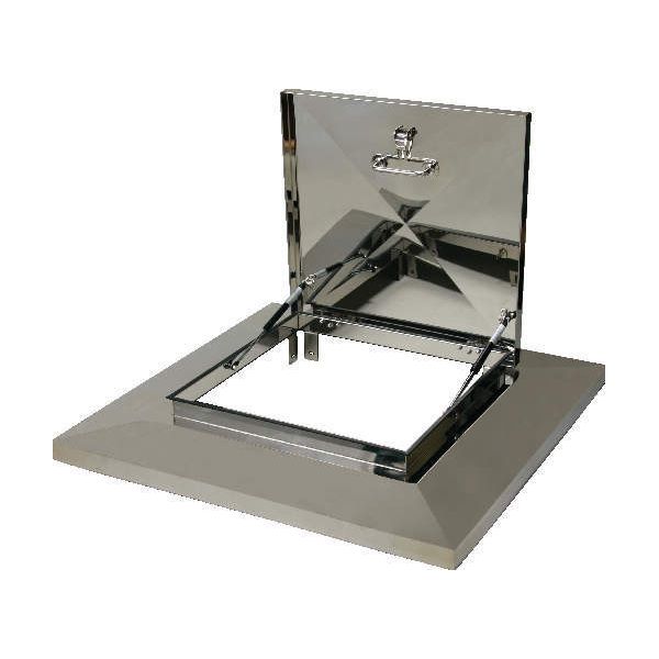 クマモト CK-6100B check ステンレス 天蓋角型大 穴無 CK6100B