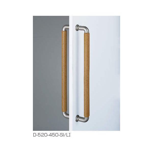 【商品説明】●木部は抗菌塗装仕上げです。 ●サイズ：φ25×300 ●カラー：シルバー/ライトブラウン ●付属品：座金・ 樹脂パッキン ●材質：ダイカスト・ 天然木 ●原産国：日本類似商品はこちらクマモト D-520KW-300 SI/LI 4,045円クマモト D-520-450-SI/LI PL7,186円クマモト D-520KW-450 SI/LI 4,585円クマモト D-520-300-SG/MB PL5,784円クマモト D-520KW-300 SG/MB 4,045円クマモト D-115-LI ライト 取付治具付895円クマモト D-520-450-SG/MB PL6,878円クマモト D-520KW-450 SG/MB 4,559円クマモト D-300 鏡面 PLUS D−30469円クマモト D-531-600-PSS PLUS6,154円クマモト D-531-600-HL PLUS 6,154円クマモト D-531-450-HL PLUS 4,870円