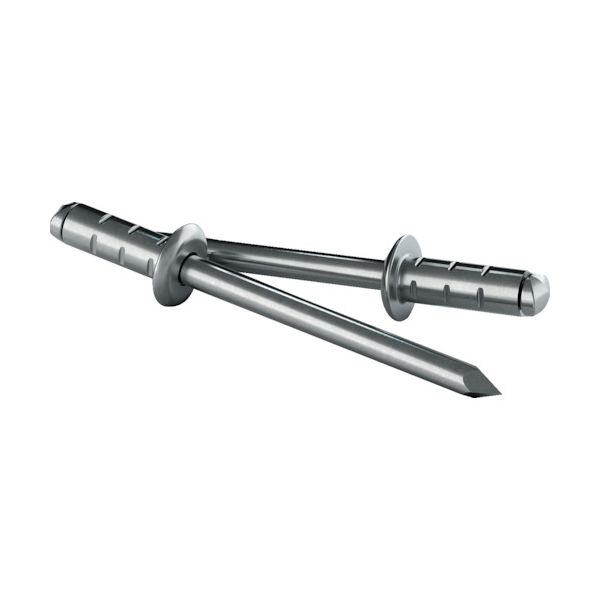 ゲシパ 1433848 詰め替え用リベット PolyGrip R上 アルミ／スチール製 100本入り Φ4．0mm×10mm
