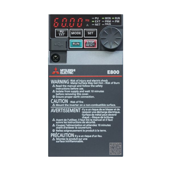 ɩŵ FR-E820-0.1K-1 ɩŵ С FREQROLE800꡼ 200V FRE8200.1K1