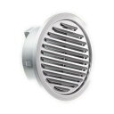 宇佐美工業 UK-SN150S-MB ステンレス製丸型スリムガラリ 1 UKSN150SMB
