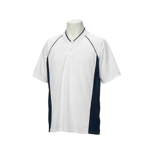 アシックス 4549845584536 BB T SHIRT ホワイトxネイビー サイズ:O アシックス 4549845584536 BB T SHIRT ホワイトxネイビー サイズ:O