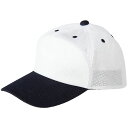 アシックス 4550153026564 GAME CAP U ホワイトXネイビー サイズ:FS