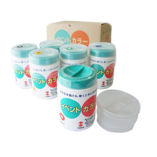 【11/25限定!抽選で最大100%ポイントバック】ターナー色彩 EV50006A イベントカラー500ml 6色 Aセット 文化祭絵の具 大容量絵の具 絵の具...