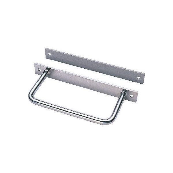 クマモト A175R check ステン ローレット付座付型タラップ 19×200×400