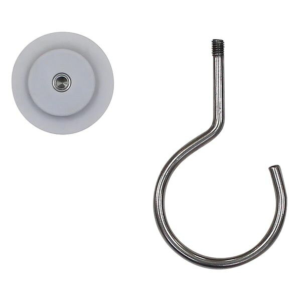 (LINEクーポン有)和気産業 MGH-01 バス用マグネット物干 ショートタイプ 60mm×105mm MGH01