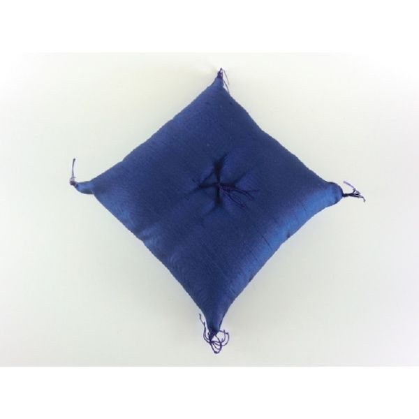 柘産業 Z14-1 座卓足敷ふとん 高級紬織紺 小 4枚組 Z141