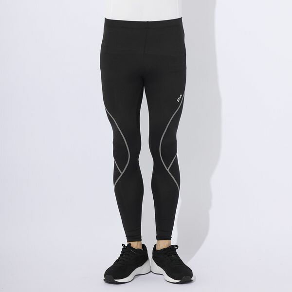 FILA 4582527795424 445121K DRYロングインナー LL ブラックグレー