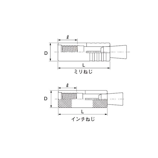 【個人宅配送不可】【個数：15個】SUNCO 4547809595154 【15個入】 直送 代引不可・他メーカー同梱不可 三価ホワイト グリップアンカー GA GA－60 3／4 2