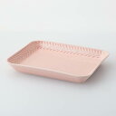 西海陶器 4965451246673 ローズマリー OVEN角トレー・salmon 4965451246673