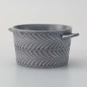 西海陶器 4965451246659 ローズマリー OVENボウル・gray 4965451246659