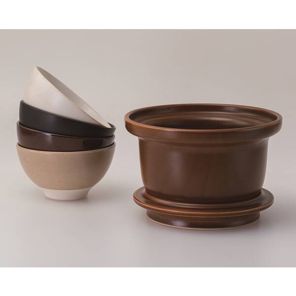 (LINEクーポン有)西海陶器 4965451256177 cotocoto ボウル BLK 4965451256177 3入
