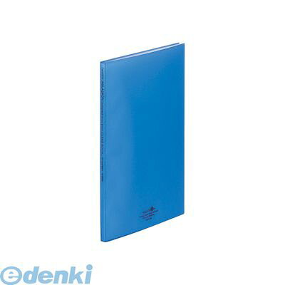 リヒトラブ LIHIT LAB. N-5000-8 AQUA DROPs クリヤーブック A4・S型 8青【1冊】 4903419356118 アクアドロップス