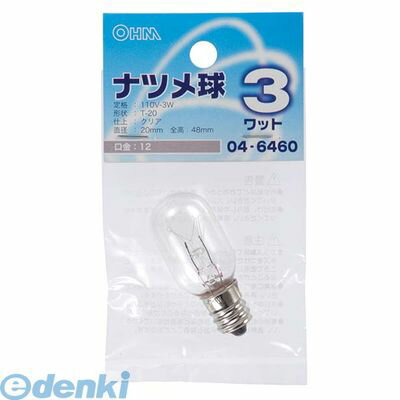 Other - オーム電機 LB-T0203-C ナツメ球（T20/3W/クリア/E12） LBT0203C