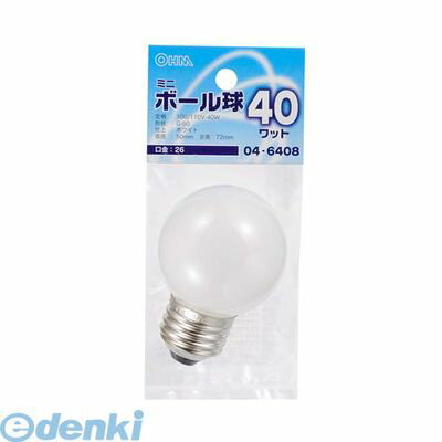 �������ŵ� LB-G5640-W �ߥ˥ܡ�����G50/40W/�ۥ磻��/E26�� LBG5640W