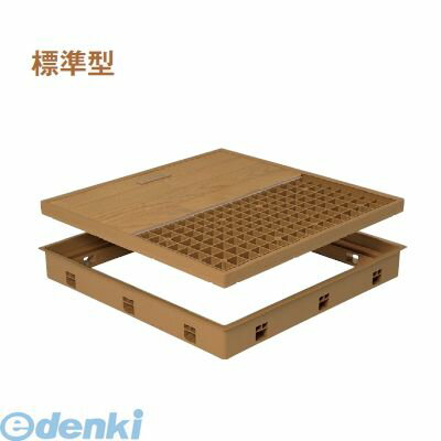 (LINEクーポン有)城東テクノ Joto SPF-R6060F12-BB 高気密型床下点検口 標準型 600×600　フローリング合わせタイプ　色ブラックブラウン SPFR6060F12BB