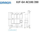 翌日出荷 オムロン OMRON 61F-G4 AC100/200 フロートなしスイッチ ベースタイプ 61F-G□ 61FG4AC100/200【キャンセル不可】