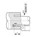 京セラ KFMSR2525M5075-5 溝入れ用ホルダ KFMSR2525M50755