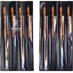 【個数：1個】ツボサン TSUBOSAN MA008-04 直送 代引不可・他メーカー同梱不可 組ヤスリ　8本組　丸　油目 MA00804【キャンセル不可】