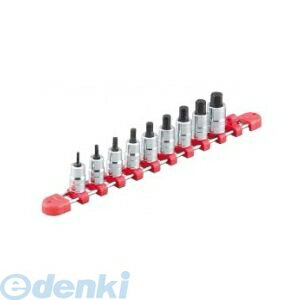 KTC 京都機械工具 工具 TBT3SS09H 9.5sq.スタッビヘキサゴンビットソケットセット 9コ組 TBT-3SS09H ケイティーシー KYOTO TOOL