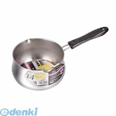 〜20 cm - (LINEクーポン有)パール金属 HB-1049 デイズキッチン ステンレス製つぼ型ミルクパン14【目盛付】 HB1049【キャンセル不可】 IH対応 日本製