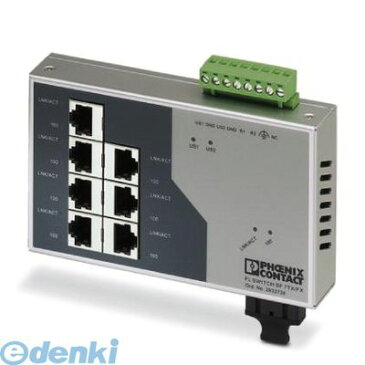 【ポイント2倍】フェニックスコンタクト FLSWITCHSF7TX/FX Industrial Ethernet Switch - FL SWITCH SF 7TX/FX - 2832726 FLSWITCHSF7TXFX