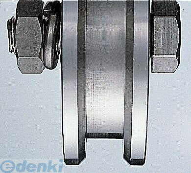 (LINEクーポン有)ヨコヅナ JCP-0906 440Cベアリング入ステンレス重量戸車 車のみ90mm VH兼用型 JCP0906