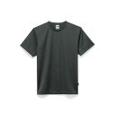 MS1154-22 130 4．3オンスドライTシャツ ポリジン加工 チャコールグレー 130 MS115422130