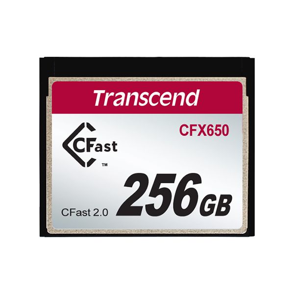 TS256GCFX650 直送 代引不可・他メーカー同梱不可 256GB CFast 2．0カード CFX650