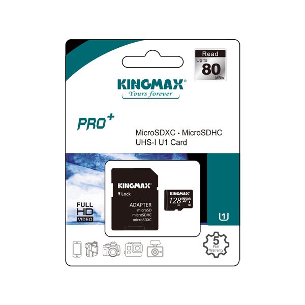 KM128GMCSDUHSP1A-1 MicroSDHC UHS－1 128GB 1年 Pro KM128GMCSDUHSP1A1