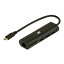 RS-UCLAN-H3 USB Type－C ギガビット対応LANアダプター USBハブ付き RSUCLANH3