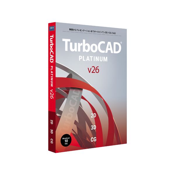 CITS-TC26-001  sE[J[s LmIT\[VY TurboCAD v26 PLATINUM { CITSTC26001