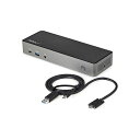 DK31C3HDPD 直送 代引不可 他メーカー同梱不可 USB－C＆USB－A対応ドッキングステーション／3面モニター対応ノートパソコン拡張ドック／85W USB PD／4K60Hz対応HDMI＆DiplayPortトリプルモニター／6ポートUSBハブ／ギガビット有線LAN／3．5mmステレオミニ 4極 ／USB 3．1 Ge