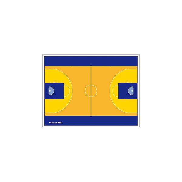 EKD9222 カラー作戦板 スタンド付 バスケットボール用