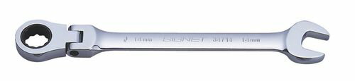シグネット 工具 SIGNET 34717 17mm スイベルギアレンチ 34717 スイベルSIGNETレンチ フレックスコンビネーションレンチ ロッキングスイベルギアレンチ