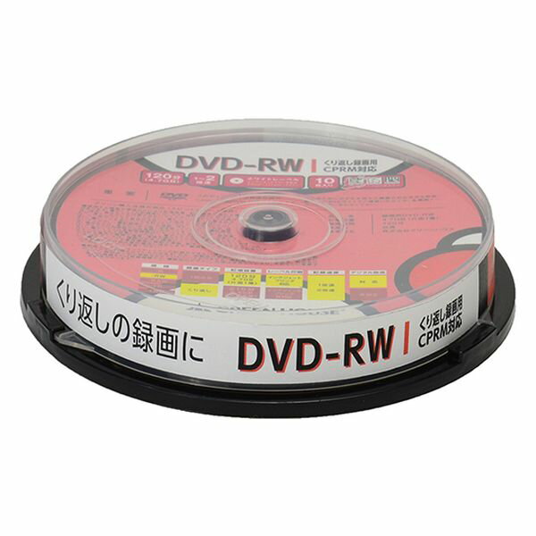 GH-DVDRWCB10 グリーンハウス DVD-RW CPRM 