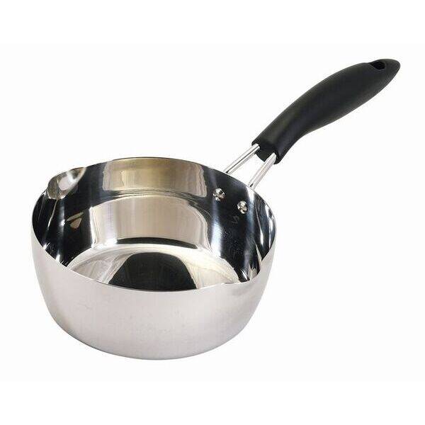 パール金属 HC-556 ミラースタイル ステンレス製行平鍋16cm(目盛付) HC556